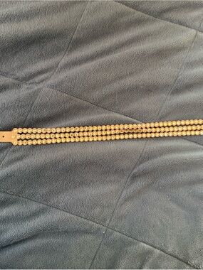 Swarovski  Crystal Triple-Row Wrap Bracelet in Cream